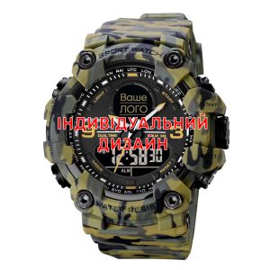 Наручний годинник Awarder 001 Camo Green Індивідуальний дизайн img-1