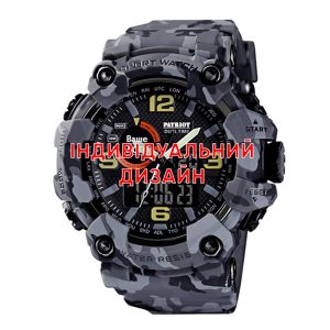 Наручний годинник Awarder 002 Camo Grey Індивідуальний дизайн img-1