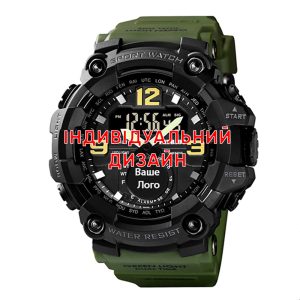 Наручний годинник Awarder 004 Army Green Індивідуальний дизайн img-1