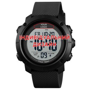 Наручний годинник Awarder 032 Black White Індивідуальний дизайн img-1