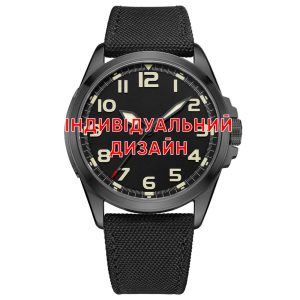 Наручний годинник Awarder 041 Black-Black Індивідуальний дизайн img-1