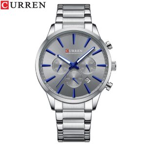 Наручний годинник Curren 8435 Silver-Grey img-1