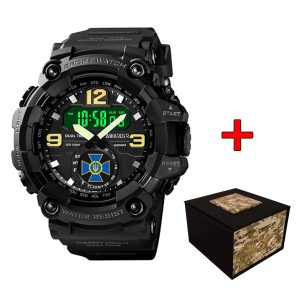 Наручний годинник Awarder 004BKSBU СБУ Чорні + Коробка. img-1