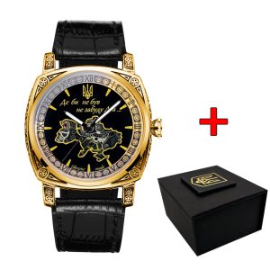 Наручний годинник Awarder 021 Де би не був Gold-Black img-1