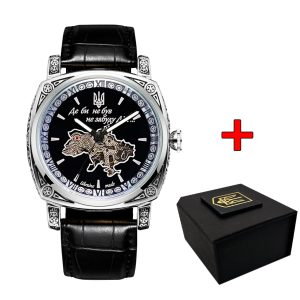 Наручний годинник Awarder 021 Де би не був Silver-Black img-1