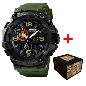 Наручний годинник Patriot 002AGDSNS ДСНС Зелені + Коробка img-1