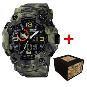Наручний годинник Patriot 002CMGRTRO ТРО Зелений камуфляж + Коробка img-1