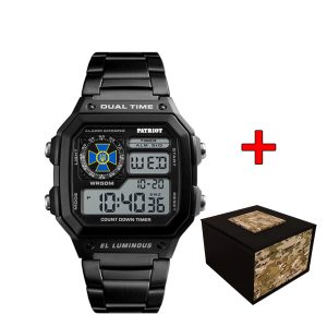 Наручний годинник Patriot 011SISBU СБУ Чорні + Коробка img-1