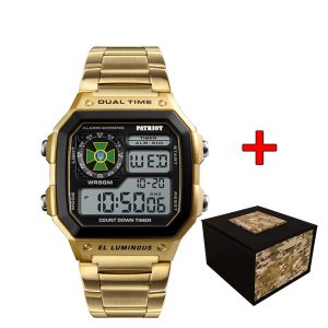 Наручний годинник Patriot 011YGDPS ДПС Золото + Коробка img-1