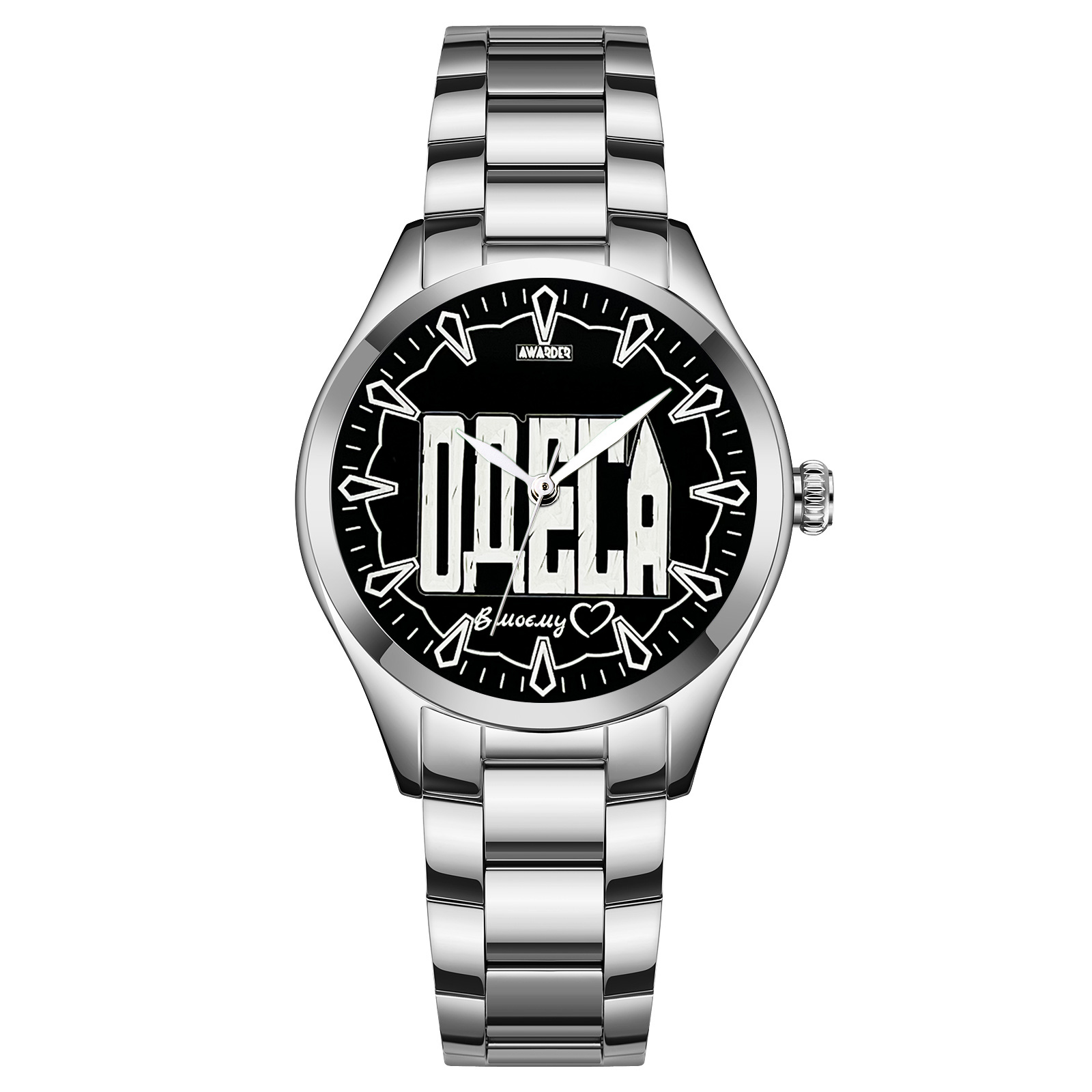 Наручний годинник Awarder 044 Одеса І В моєму серці img-1
