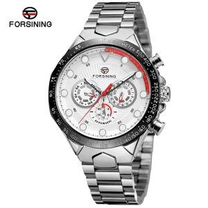 Наручний годинник Forsining 6911 Silver-White img-1
