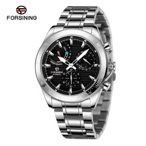 Наручний годинник Forsining 6915 Silver-Black img-1