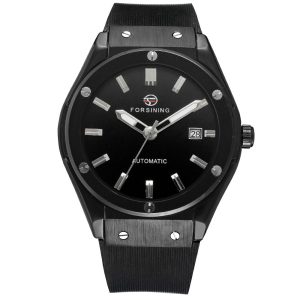 Наручний годинник Forsining 8107 All Black img-1