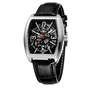 Наручний годинник Forsining 8199 Silver-Black img-1