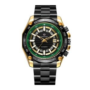 Наручний годинник Forsining 8279 Black-Green img-1