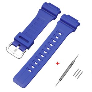 Наручний годинник Ремінець для Casio AE-1000W Blue SI img-1