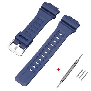 Наручний годинник Ремінець для Casio AE-1000W Dark Blue SI img-1