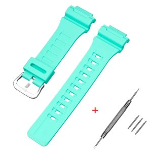 Наручний годинник Ремінець для Casio AE-1000W Light Green SI img-1