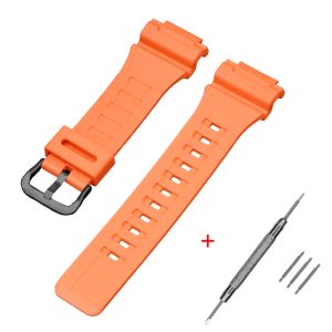 Наручний годинник Ремінець для Casio AE-1000W Orange BK img-1