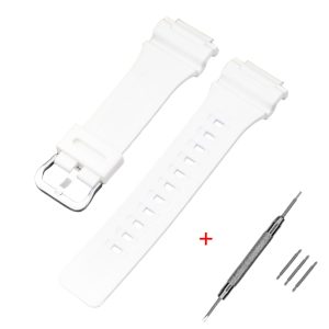 Наручний годинник Ремінець для Casio AE-1000W White SI img-1