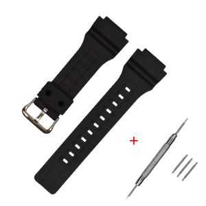 Наручний годинник Ремінець для Casio AE-1400 Black SI img-1