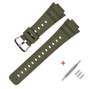 Наручний годинник Ремінець для Casio G-Shock DW-5600 Army Green SI img-1