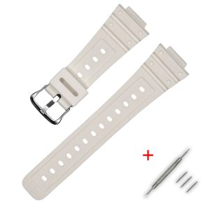 Наручний годинник Ремінець для Casio G-Shock DW-5600 White SI img-1