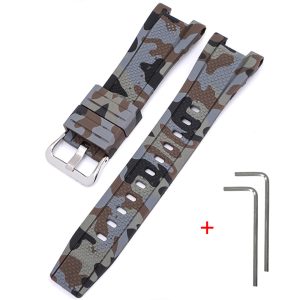 Наручний годинник Ремінець для Casio G-Shock GST-W300 Camo Brown SI img-1
