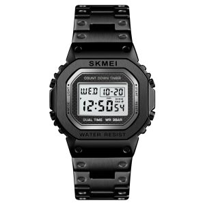 Наручний годинник Skmei 1456BK Black img-1