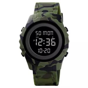 Наручний годинник Skmei 1631CMGN Camo Green STOPPED img-1