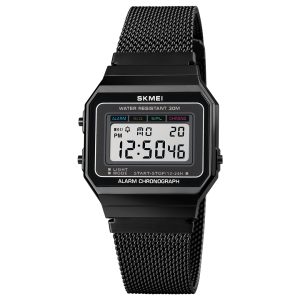Наручний годинник Skmei 1660BK Black img-1