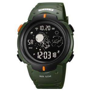 Наручний годинник Skmei 1820AGBK Army-green Black img-1