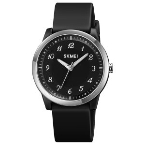 Наручний годинник Skmei 2008BK-AC Black Numbers img-1