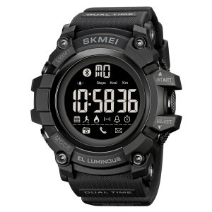 Наручний годинник Skmei 2053BK Black Bluetooth img-1
