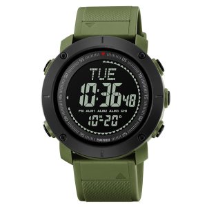 Наручний годинник Skmei 2095AG Army Green Compass img-1