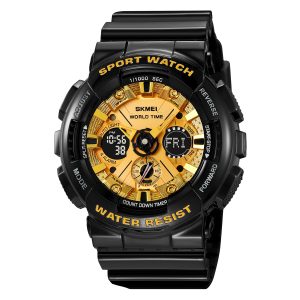 Наручний годинник Skmei 2118BKGD Black-Gold img-1