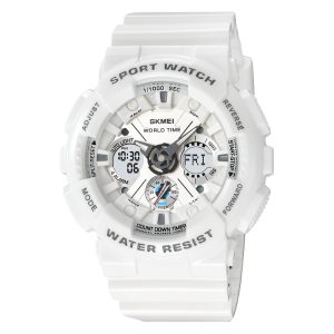 Наручний годинник Skmei 2118WT White img-1