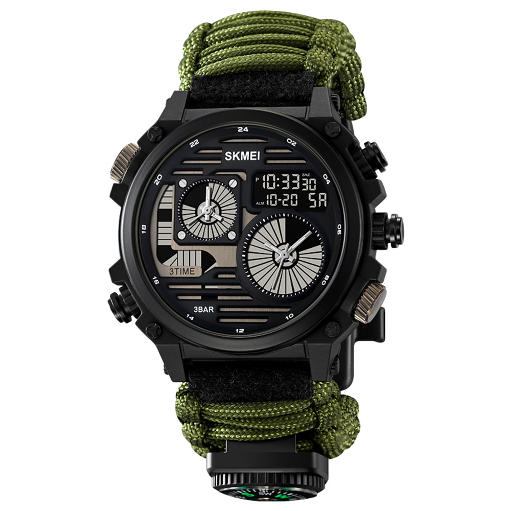 Наручний годинник Skmei 2202NAG Army Green img-1
