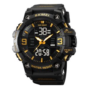 Наручний годинник Skmei 2222BKGD Black-Gold img-1