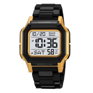 Наручний годинник Skmei 2264BKGDWT Black-Gold-White img-1