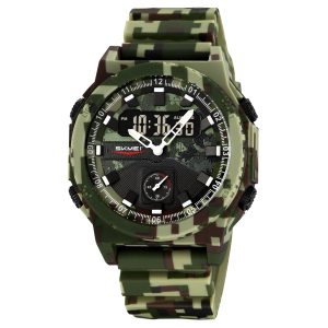 Наручний годинник Skmei 2355CMGN Camo Green img-1