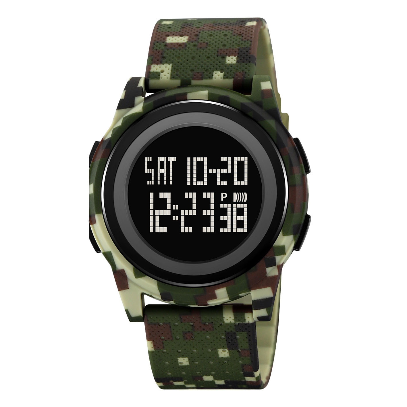 Наручний годинник Skmei 2378CMAG Camo Army Green img-1
