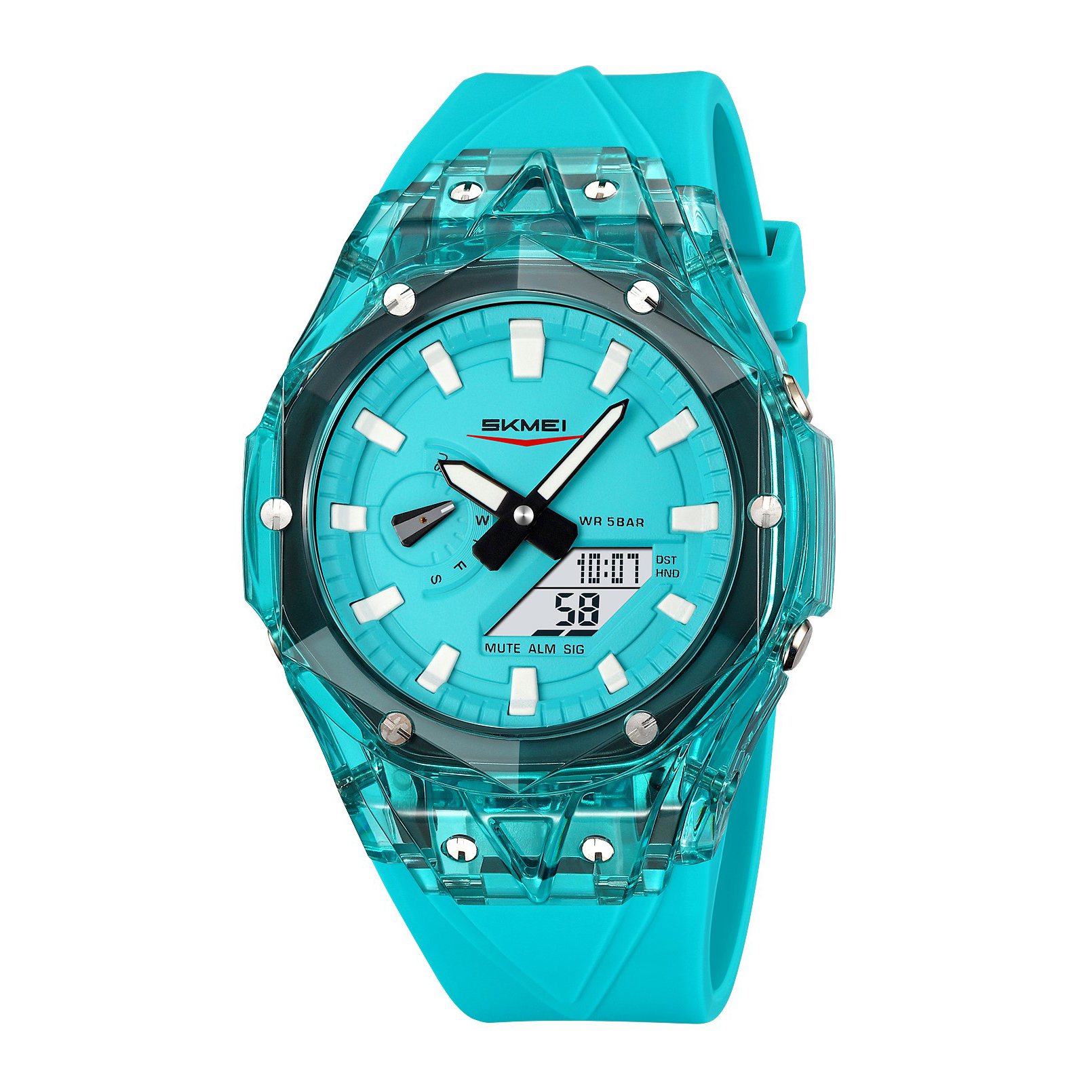 Наручний годинник Skmei 2411LKBU Lake Blue img-1