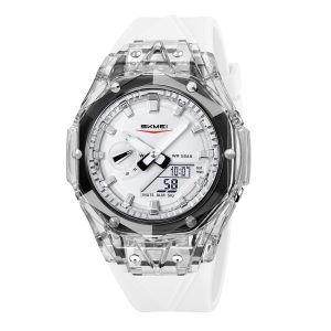 Наручний годинник Skmei 2411WT White img-1