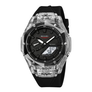 Наручний годинник Skmei 2411WTBK White-Black img-1