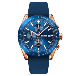 Наручний годинник Skmei 9253PRGBU Rose Gold-Blue Sil SALE img-1