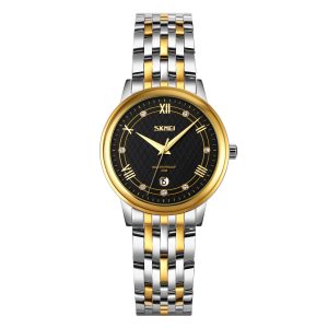 Наручний годинник Skmei 9272TGDBK-S Gold/Silver-Black Lady img-1