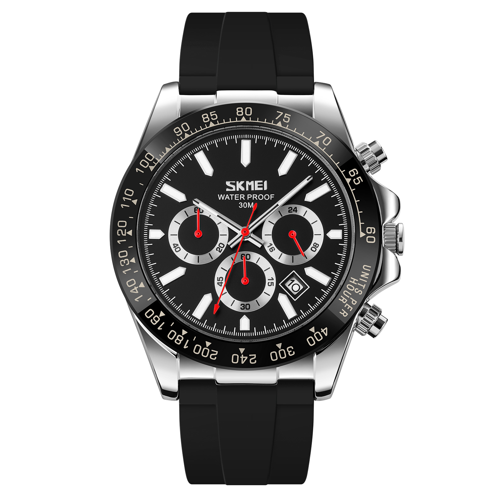 Наручний годинник Skmei 9275SIBK Silver-Black img-1