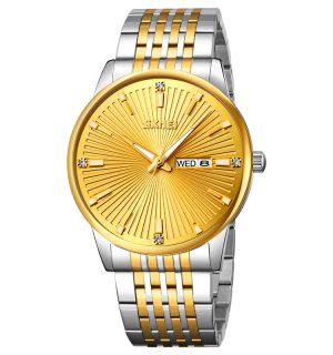 Наручний годинник Skmei 9323TGDGD Silver/Gold-Gold img-1