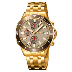 Наручний годинник Skmei 9335GDGY Gold-Grey img-1